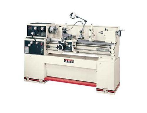 Jet 321830 GH-1440W-1 14-Inch Swing by 40-Inch between Centers Geared Head Engine Metalworking Lathe, 230-Volt 1 Phase