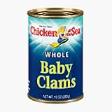 Review Chicken of the Sea  / WHOLE BABY CLAMS, 12 pack of 10 oz cans