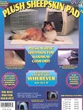Firstrax Noztonoz SP-30 Lazy Pet Rubberized Natural Sheepskin Pad 20 x 30 in