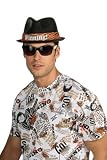 Rubie's Costume Co Men's Charlie Sheen Winning Hat, Black, One Size