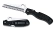 Spyderco Rescue 93mm Lightweight Serrated Edge Knife,Black
