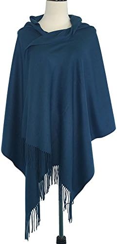 Fashion Large Warm Shawl Scarf with Tassel
