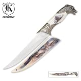 Custom Legend Wolf Bowie Knife