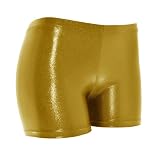 Tuga Juniors/Womens Sparkle Spandex Shorts, 2.5 Inch Inseam