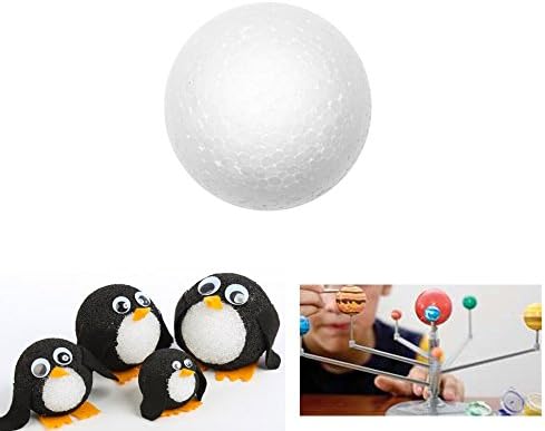 36 Styrofoam Foam Craft Balls 1" Polystyrene Sphere Art Craft Modeling Ornaments