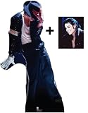 *FAN PACK* - MICHAEL JACKSON - LIFESIZE CARDBOARD CUTOUT / STANDEE / STANDUP - The King Of Pop Wearing Fedora Hat & White glove - INCLUDES 8x10" (25x20cm) STAR PHOTO - FAN PACK #115