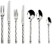 Llewelyn-Bowen by Arthur Price 44-piece Florentine cutlery set for 6 people in a distinctive gift box