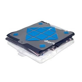 Fold N Stax Clear Shirt Folding Boards and Shelf Dividers, Set of 6 by American Innotek, Inc.