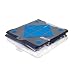 Fold N Stax Clear Shirt Folding Boards and Shelf Dividers, Set of 6