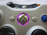 UV PURPLE LED Xbox 360 Wireless Controller Stealth Rapid Fire Modded COD6 COD5 COD4 Halo 3 GoW - Man