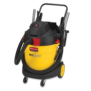   12.5-Gallon Wet/Dry Vacuum, 12 Amp, Black/Yellow, One Vacuum Each