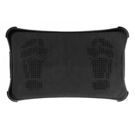 CE Compass Premium Black Durable Flexible Soft Silicone Skin Cover Case For Nintendo Wii Fit