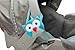 J.L. Childress Pacifier Pal Pacifier Pocket, Teal Owl