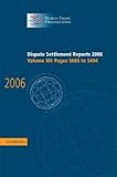 Dispute settlement reports 2006