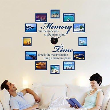 Wall Stickers Wall Decals, Modern Creative DIY photo wall frame English poem wall PVC Wall Stickers -HSE