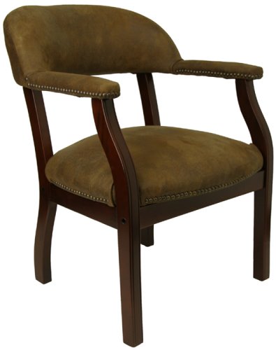 Kitchen: Bomber Jacket Brown Luxurious Conference Chair