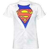  : Superman Logo Open Shirt Mens T-Shirt