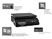 Weighmax 2822-35 lbs capacity, Black, postal shipping scale