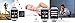 Indigi® SWAP (Smart Watch And Phone) GSM Quanband Bluetooth SmartWatch Phone Capacitive Color Touch Screen Built-in Pedometer & Sleep Monitor (Silver)