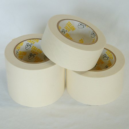 JVCC MT-01 Economy Grade Masking Tape: 3 in. x 60 yds. (Natural)