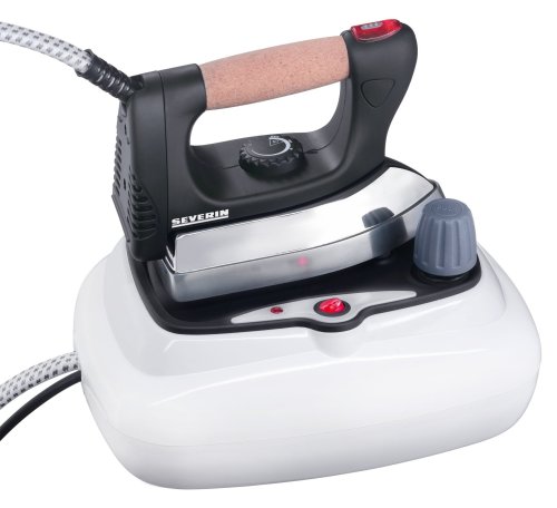 Severin BA 3288 Bügelstation, weiß / 2000 W / Wassertank 0,6 Liter Inhalt / Dampfmenge 72 g/min. /Drucksystem 3,5 bar