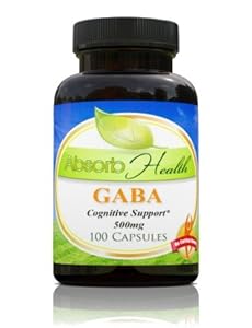 GABA | 100 Capsules | 500mg per Capsule | Powerful Anti-Anxiety Supplement