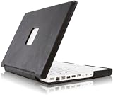 13 Macbook Hard Napa leather case two tone w.Sude lining