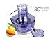 Loftek Stainless-Steel Professional Heavy Duty Compact Power Juicer Up To 30% More Juice