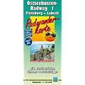 Radwanderkarte Ostseek�sten-Radweg 1, Flensburg - L�beck: Radwanderkarte Ostseek�sten-Radweg 1, Flensburg - L�beck: Mit Ausflugszielen, Einkehr- und ... wetterfest, abwischbar, recycelbar, GPS-genau