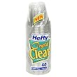 Hefty Clear Easy Grip 9 Ounce Cups, Case Pack, Twelve - 40 Count Packs (480 Cups)