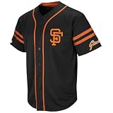 San Francisco Giants Cooperstown Black Heater Fashion Jersey