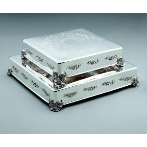 SQUARE WEDDING CAKE TABLEAU - S