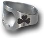 Ring Thing Bottle Opener: Shamrock Design
