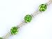 14K 17.05 CTW Peridot & Diamond Bracelet