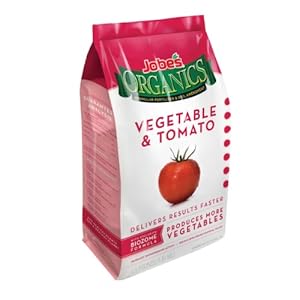Jobe 09026 Organic Vegetable & Tomato Granular Fertilizer 4-Pound Bag
