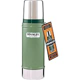 Stanley 0.5Qt Stainless Steel Vacuum Bottle (Classic Green)