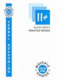 11+ Verbal Reasoning Multiple Choice: Pack 1 (Alpha)