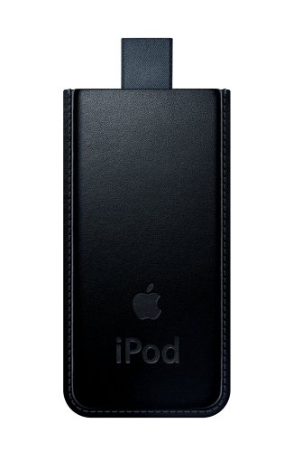 Electronics: Apple iPod Leather Case for iPod nano 1G  Black 