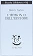 L'impronta dell'editore