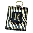 Monogram Letter K Keychain with Mirror