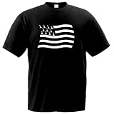 Tee shirt drapeau breton flottant - mm x mm