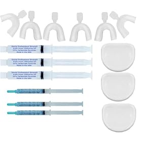 3 Pack - Complete Professional 35% Teeth Whitening Kits with NEW FCP Enamel Booster Gels by Watts Power White