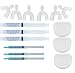 3 Pack - Complete Professional 35% Teeth Whitening Kits with NEW FCP Enamel Booster Gels by Watts Power White