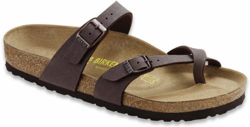 Birkenstock Thong ''Mayari'' from Birko-Flor in mocca 45.0 EU R