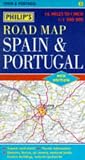 Books : Philip's Road Map of Spain and Portugal (Road Map)