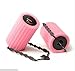 8 pcs DIY Natural Curly Hair Helper Pink Sponge Hair Styler Curler Roller Self Lock Hold for Lady Beauty Use Tools AOSTEK(TM)
