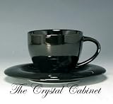 Mikasa Simplicity Black Cup and Saucer Set