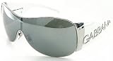 New Authentic DOLCE & GABBANA DG 2005 05/6G White Frame Aviator Size 01x36x120 SUNGLASSES