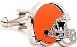 Cufflinks Inc Men's Cleveland Browns Cufflinks Brown
