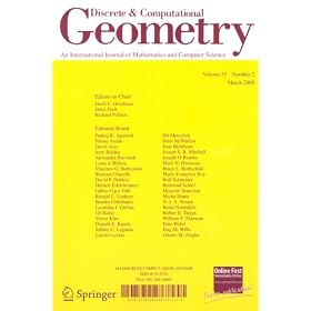 Discrete and Computational Geometry by 